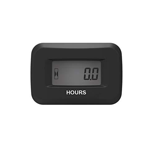  [AUSTRALIA] - Runleader Digital Hour Meter for Lawn Mower Generator Motocycle Farm Tractor Marine Compressor Atv Outboards Chainsaw and Other AC/DC Power Devices