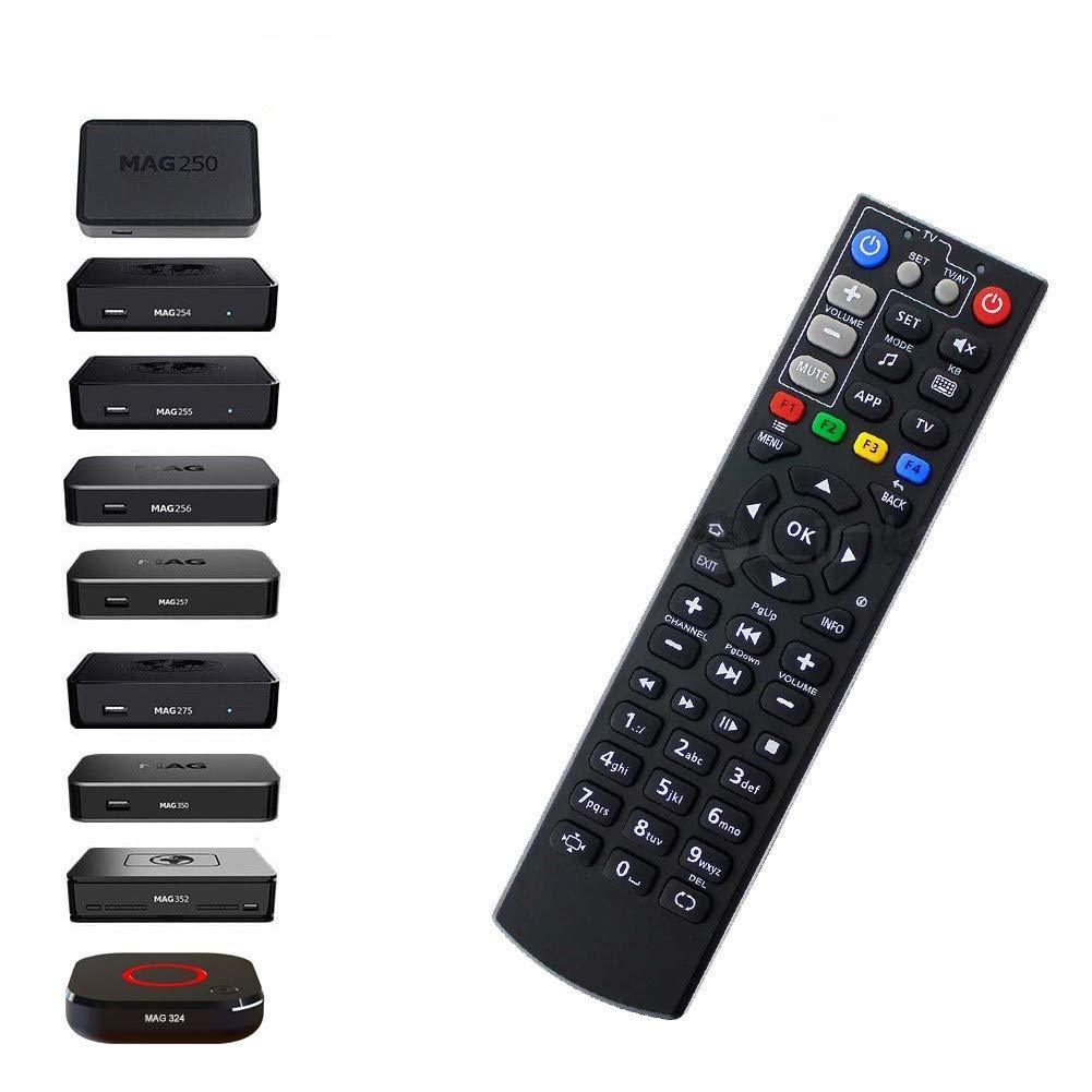 New Replacement Big Remote Control for TV Box Mag254 Mag250 Mag256 MAG 250 254 256 255 256 257 275 322 349 350 351 352 OTT IPTV Set Top Box (Qty 1) Qty 1 - LeoForward Australia