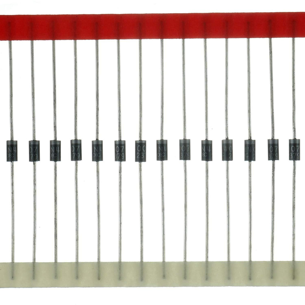 BOJACK 1N4007 Rectifier Diode 1 A 1000 V DO-41 Axial 4007 1 amp 1000 Volt Electronic Silicon Diodes(Pack of 125 Pieces) - LeoForward Australia