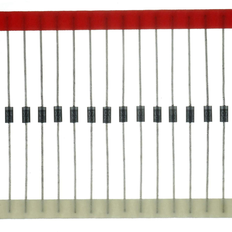 BOJACK 1N4007 Rectifier Diode 1 A 1000 V DO-41 Axial 4007 1 amp 1000 Volt Electronic Silicon Diodes(Pack of 125 Pieces) - LeoForward Australia