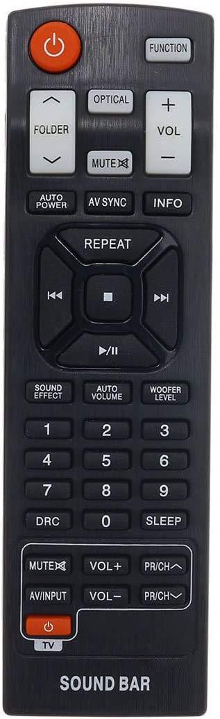 New Replacement Remote Control fit for NB2520A NB2430A NB5541 NB3530A LG Sound bar System - LeoForward Australia