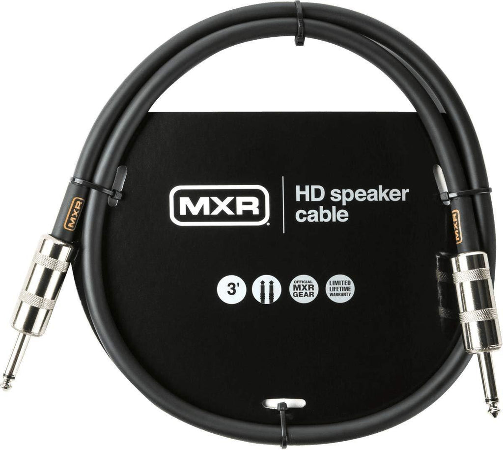MXR Heavy Duty TS 1/4 Inch Speaker Cable 3 ft|0.9 m (DCSTHD3) - LeoForward Australia
