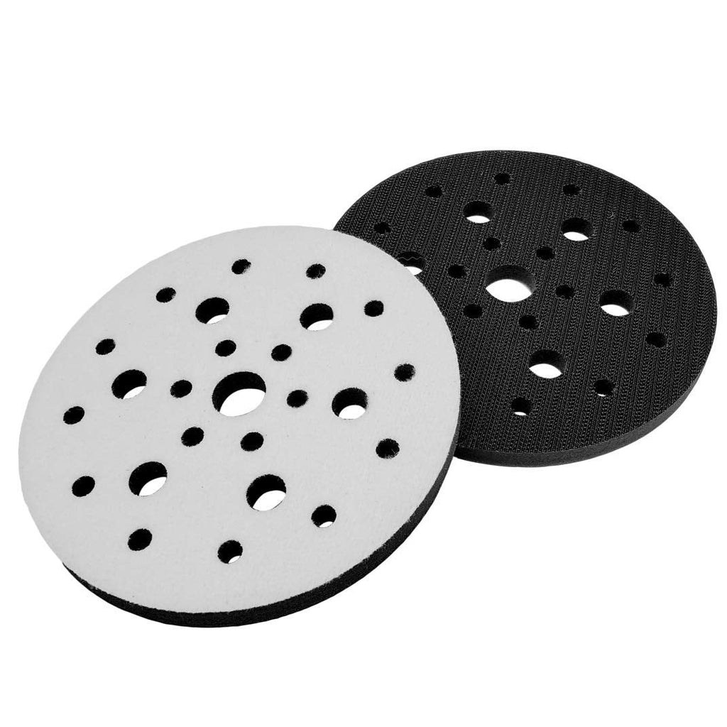  [AUSTRALIA] - M-jump 6" x 1/2" x 3/4" Soft Interface Hook and Loop Car Body Repair Buffing & Polishing Sponge Cushion Pad Interface Buffer Pad - (1 pcs) 6 inch