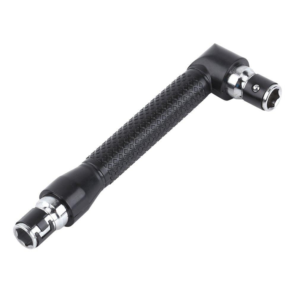 L-Shape 1/4 Inch Hex Socket Wrench Double Head 90 Degree Right Angle Screwdriver Bits Hand Tool - LeoForward Australia