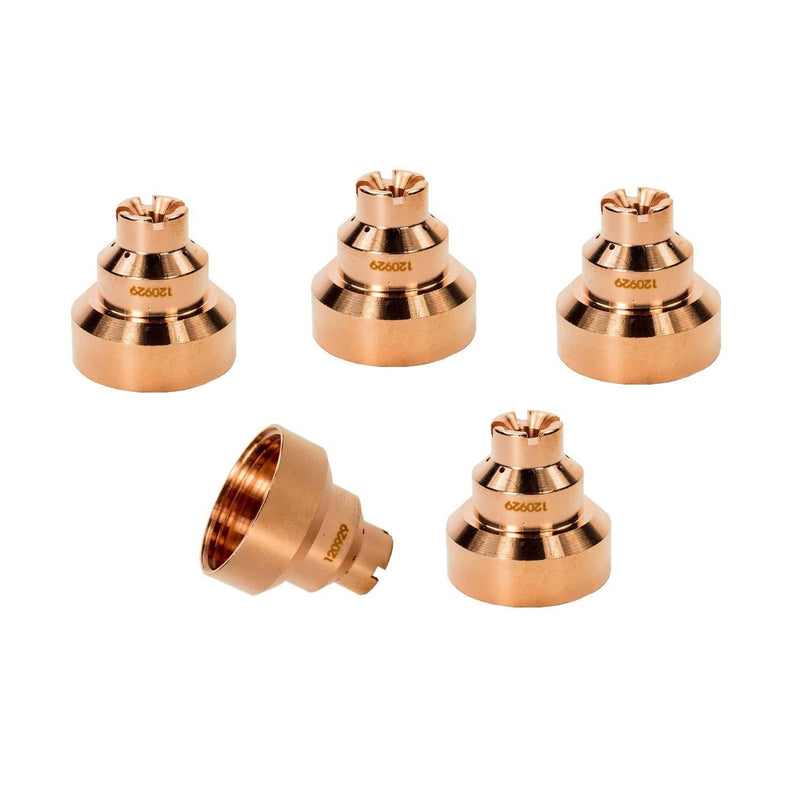  [AUSTRALIA] - 5 Pcs 120929 Fits Plasma Nozzles Torch Tips Cutting Consumables 1000/1250/1650 RT80 Torches Aftermarket Shield