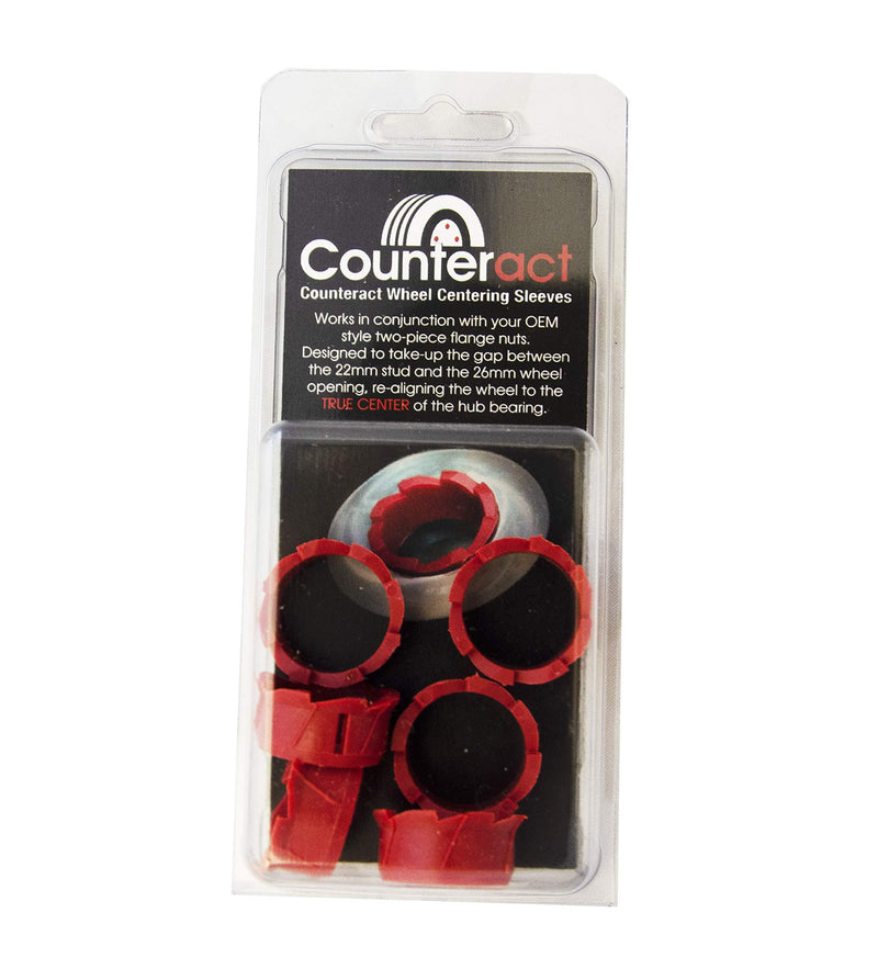 Counteract WCS-B Wheel Centering Sleeves - 6 Pack - LeoForward Australia