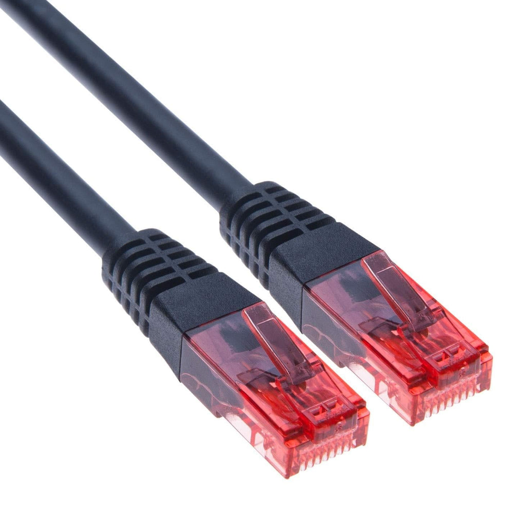 Ethernet Cable Cat 6 Internet LAN Network Cord RJ45 Patch 10 Gbps Lead Compatible with NAS Devices WD, Seagate, QNAP, Buffalo LinkStation, Synology DiskStation Earthnet Cat6 Wire Gigabit UTP (1.6ft) 1.6 Feet - LeoForward Australia