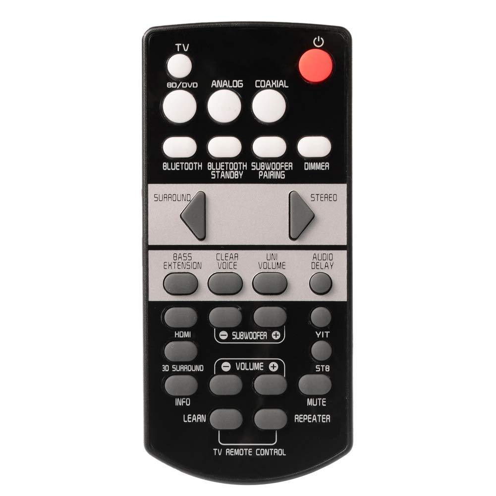 Replacement Remote for Yamaha YAS-107 YAS-108 YAS 1080 YAS-207 YAS 106 YAS-203 ATS-1070 ATS-1060 ATS-1080 ATS-1030 FSR66 ZJ78750 YAS-105 YAS-103 Soundbar ZV28960 ZV289600 Home Audio Speaker System - LeoForward Australia