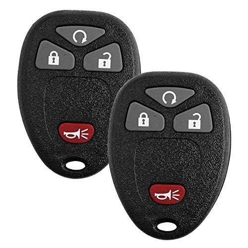  [AUSTRALIA] - SaverRemotes Key Fob Compatible for 2007 2008 2009 2010 2011 2012 2013 Chevy Silverado 1500 2500 3500 Keyless Remote Replacement for OUC60270 OUC60221