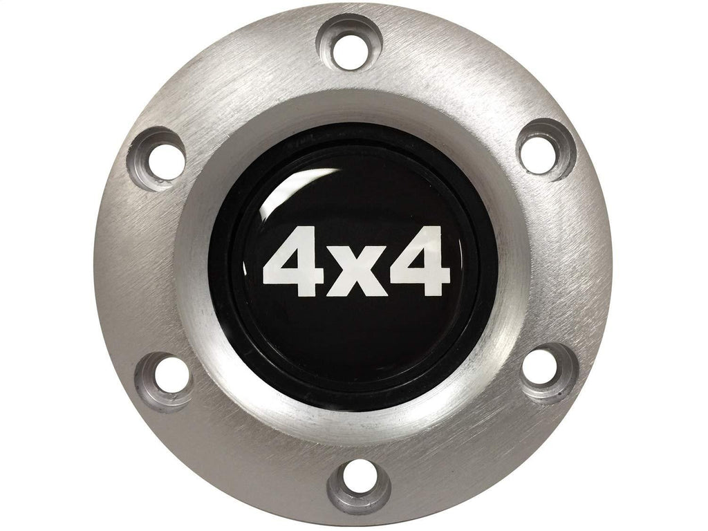  [AUSTRALIA] - Volante S6 Steering Wheel Brushed Horn Button for GM, Jeep Truck - 4x4 Emblem | STE1017BRU