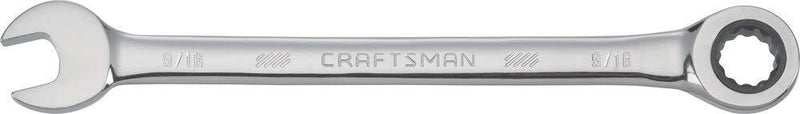  [AUSTRALIA] - CRAFTSMAN Ratcheting Wrench, SAE, 9/16-Inch, 72-Tooth, 12-Point (CMMT42564) 9/16"