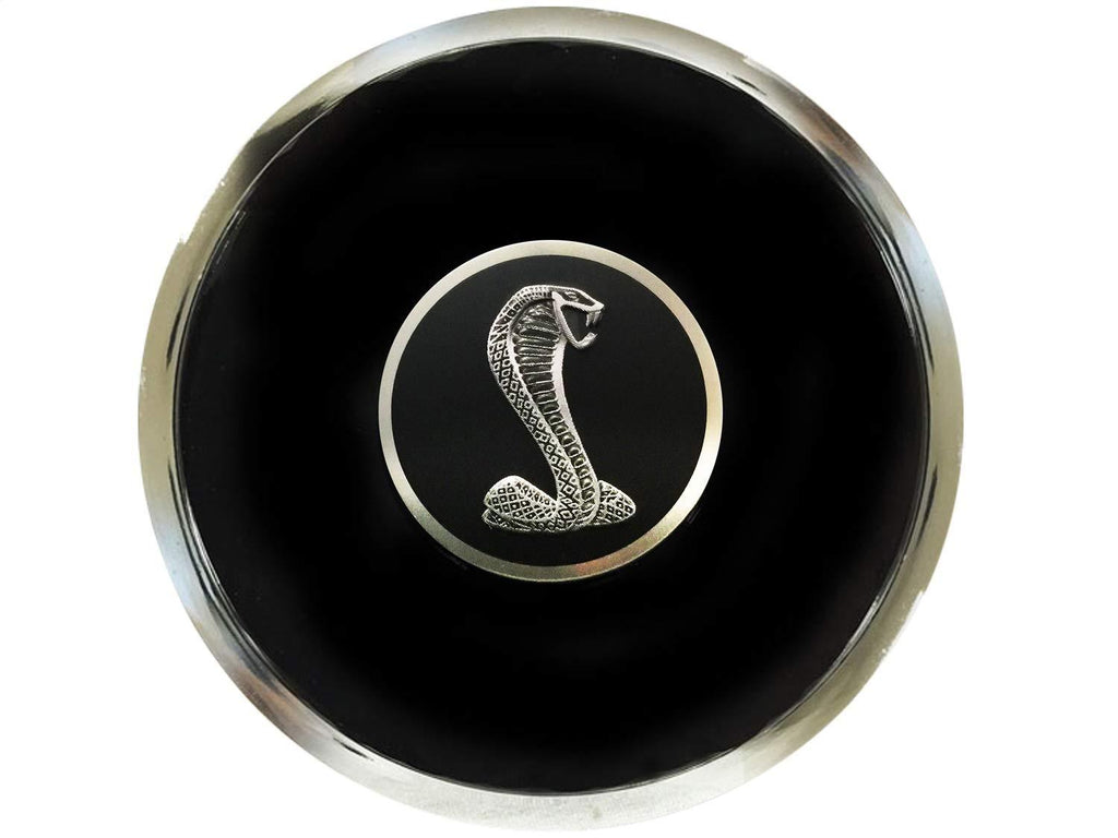  [AUSTRALIA] - Volante S6 Steering Wheel Deluxe Horn Button for Mustang - Tiffany Snake Emblem | STE1054DLX