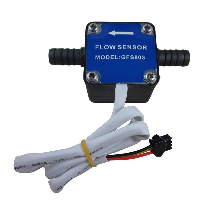 DIGITEN G3/8" Fuel Flow Meter, Oil Flow Sensor, Gasoline Diesel Milk Water Liquid Gear Counter Gear 3/8" flow sensor for hose - LeoForward Australia