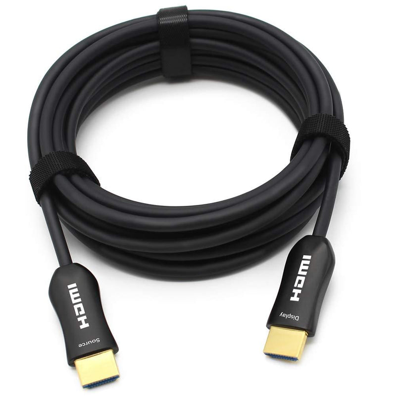 MavisLink HDMI Fiber Optic Cable 50FT 4K 60Hz HDMI2.0b 18Gbps HDR10 ARC HDCP2.2 Slim Flexible for HDTV, Game Console, 4k Projector, Home Theatre 50FT HDMI Fiber Cable - LeoForward Australia