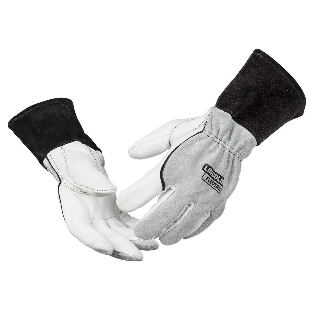  [AUSTRALIA] - Lincoln Electric DynaMIG Traditional MIG Welding Gloves | Top Grain Leather | Medium | K3805-M