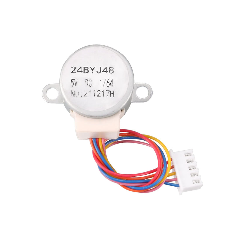  [AUSTRALIA] - uxcell 24BYJ48 DC 5V Reduction Stepper Motor Micro Reducer Motor 4-Phase 5-Wire 1/64 Reduction Ratio