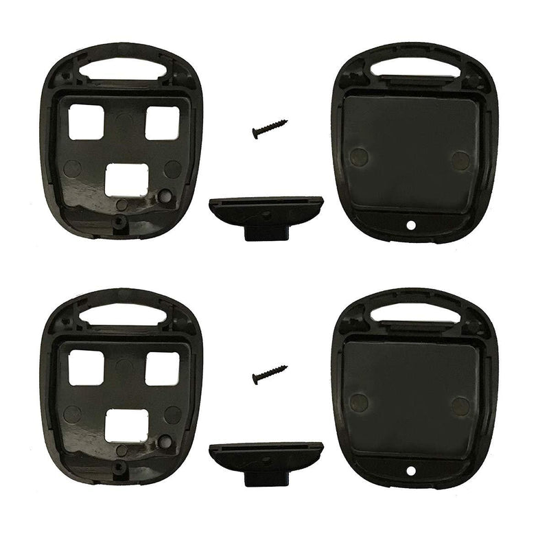  [AUSTRALIA] - Replacement Key Fob Shell Case Fit for Lexus Keyless Entry Remote Car Key Fob Cover Casing (3 buttons 2 pack) 3 buttons 2 pack