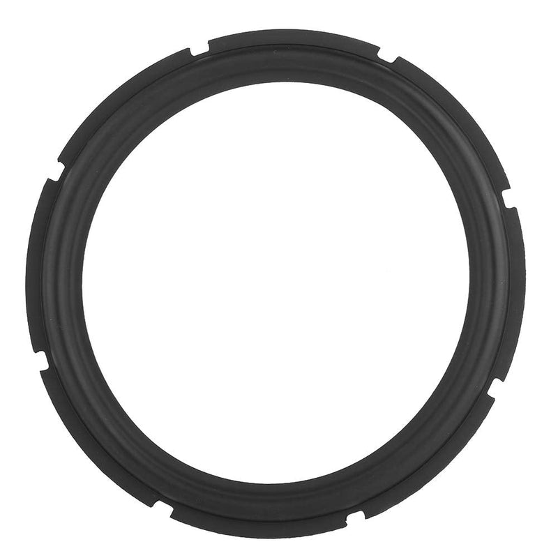  [AUSTRALIA] - 12inch Universal Rim Foam Repair Woofer Bass Loudspeaker Surrounds Circle Foam for Bass Speaker Perforated Rubber Speaker Foam Edge Subwoofer Surround Spare Parts for Speaker Repair or DIY (Black)
