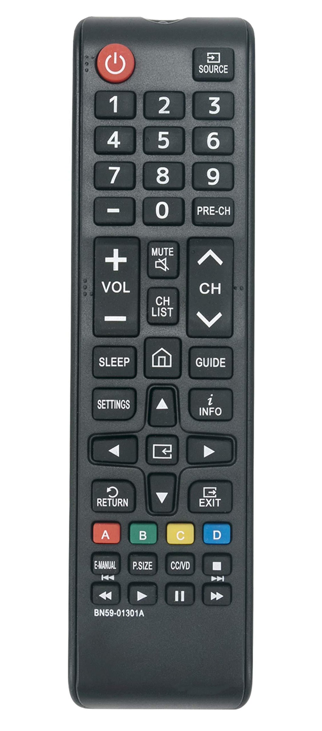 BN59-01301A Replaced TV Remote Compatible with Samsung Smart TV UN75NU7100 UN32N5300 UN32N5300AFXZA UN55NU6900 UN43NU6900 UN50NU6900 UN65NU6900 UN75NU6900 UN55NU6900FXZA UN43NU6900FXZA UN50NU6900FXZA - LeoForward Australia