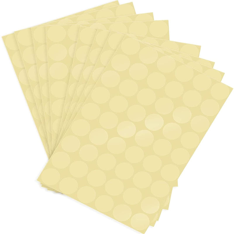 2000 Pieces 1 Inch Clear Seal Stickers Clear Retail Package Seal Labels Stickers Round Circle Self Adhesive Transparent Wafer Envelope Tab Seal Stickers for Present Packaging - LeoForward Australia