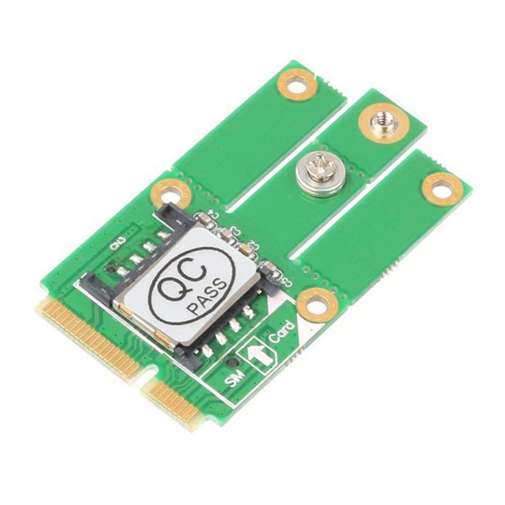 USB to Mpcie M.2 NGFF Key B to Mini PCI-E Adapter w/SIM Card for CDMA GPS LTE - LeoForward Australia