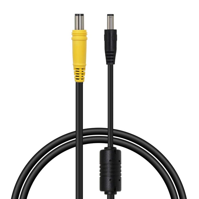  [AUSTRALIA] - Talentcell DC 24V Power Cord, 5.5 x 2.1mm Male to DC7406 Male Plug Power Supply Cable for Laptop, Notebook, S10 and More