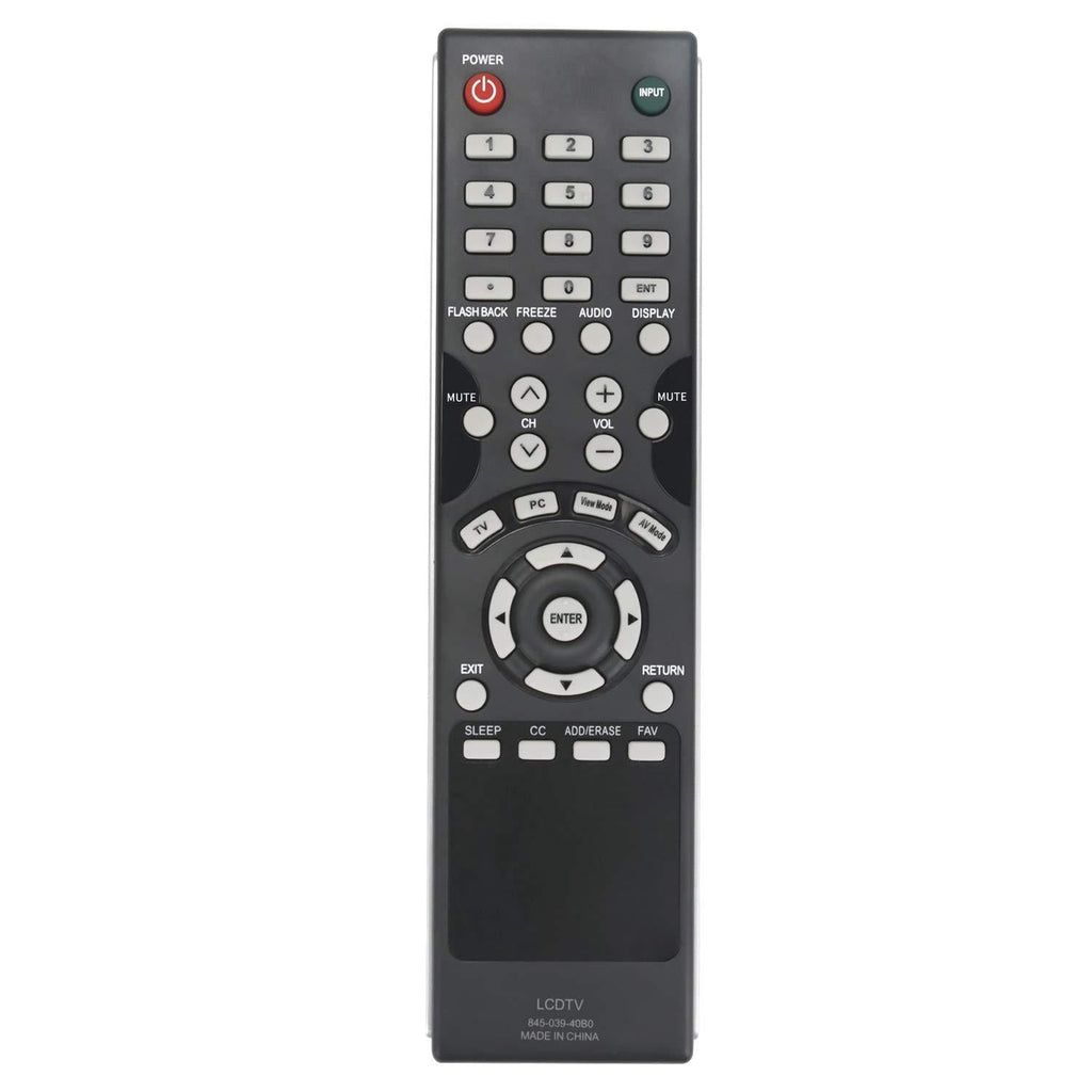 845-039-40B0 Replacement Remote Control Applicable for Sharp LCD TV LC-60E69U LC-40LE431U LC-40LE431UA LC-40LE433U LC-40LE433UA LC60E69U LC40LE431U LC40LE431UA LC40LE433U LC40LE433UA - LeoForward Australia