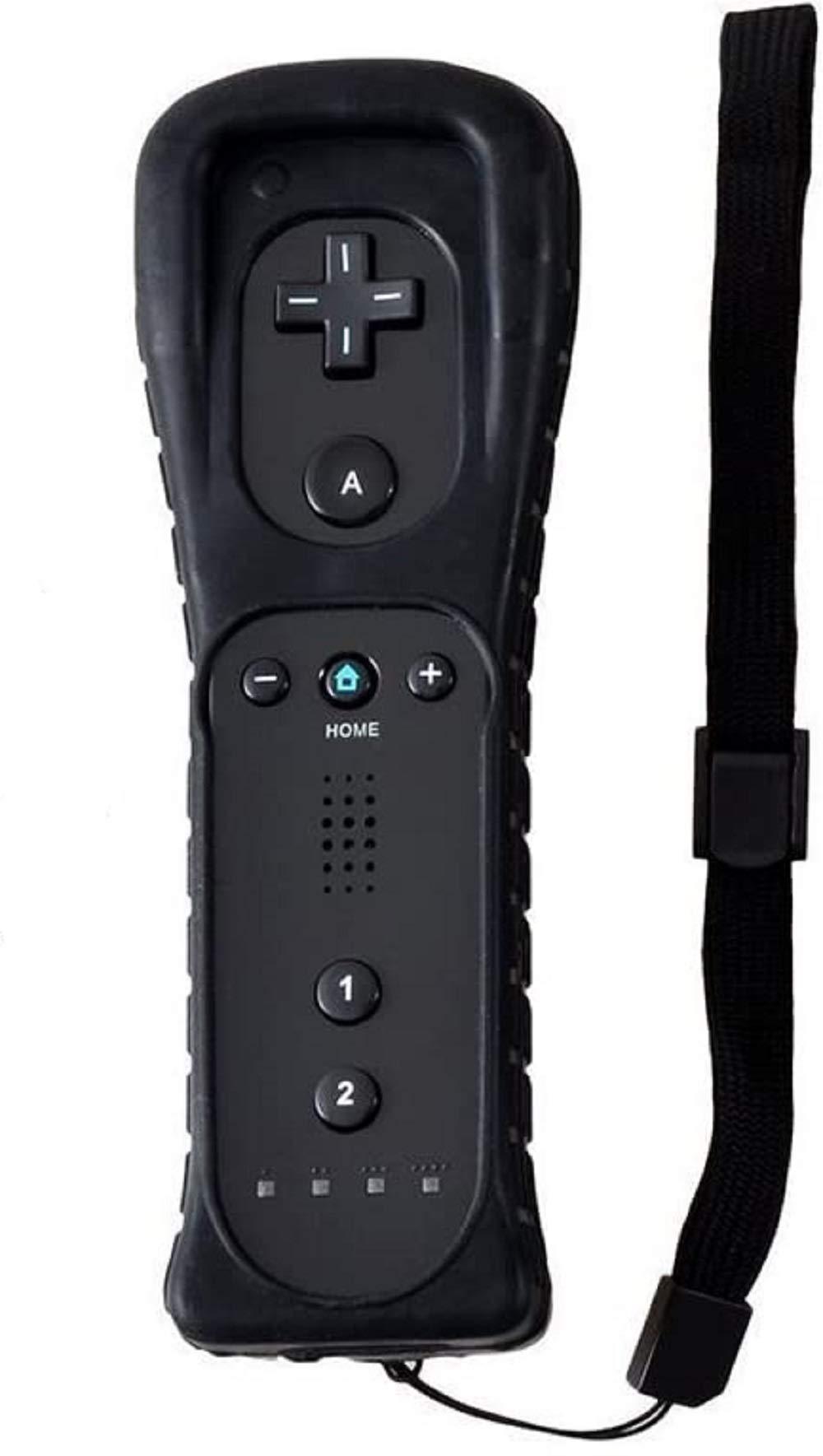  [AUSTRALIA] - Yudeg Wii Controller Wii Remote for Wii Wii U (Black) Black