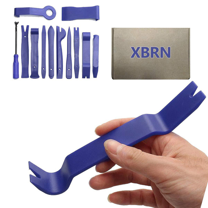  [AUSTRALIA] - XBRN 12-Pack Trim Removal Tool, Car Panel Door Audio Trim Tool Kit, Auto Clip Fastener Remover Pry Tools Set