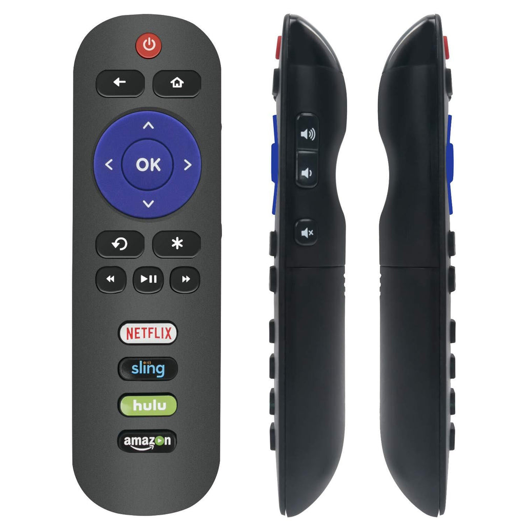 Beyution RC280 Remote Control Compatible with TCL UHD ROKU Smart TV 43S325 32S303 40S303 49S303 43S303 28S305 32S305 40S305 43S305 49S305 32S321 32S327 with 4 Short App Keys Netflix Sling Hulu Amazon - LeoForward Australia
