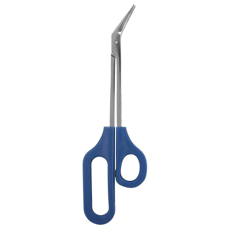  [AUSTRALIA] - Stainless Steel Long Handle Scissors Easy Grip Large Loop Long Handled Nail Scissors 20X6X0.5cm / 7.9X2.4X0.2inch