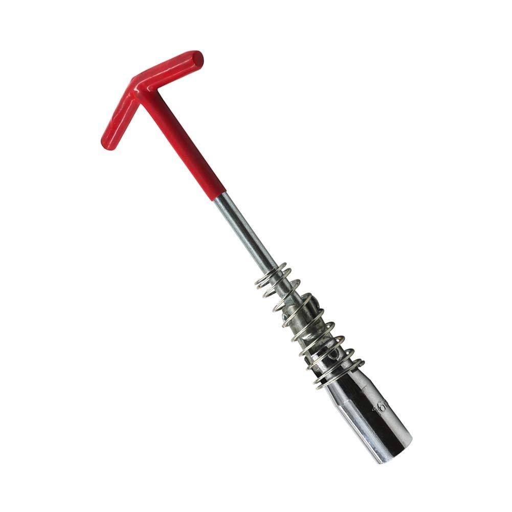  [AUSTRALIA] - AHL 16mm T-Handle Remover Installer Universal Joint Spark Plug Socket Wrench Hand Tool