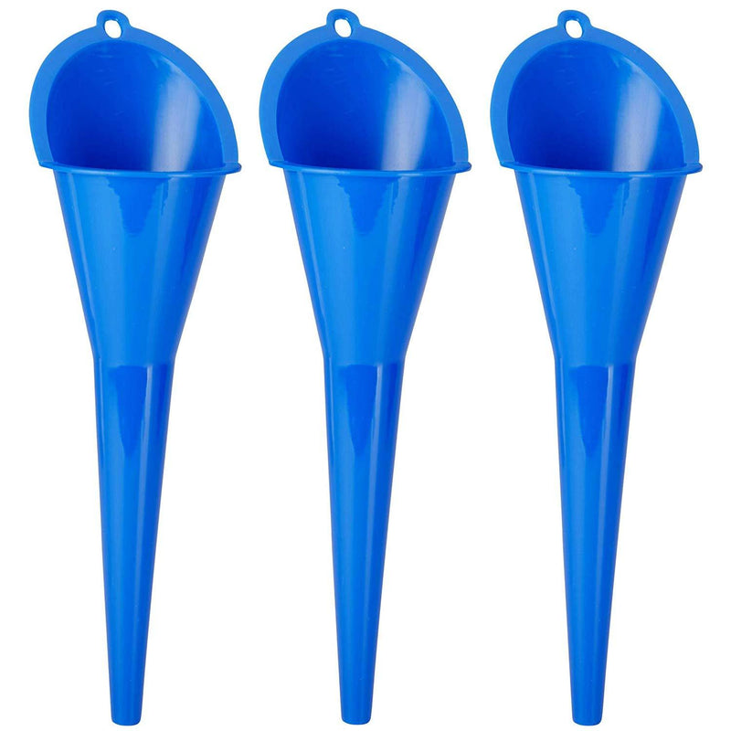  [AUSTRALIA] - KarZone All Purpose Automotive Funnels - 3 Pack - Oil, Gas, Lubricants and Fluids