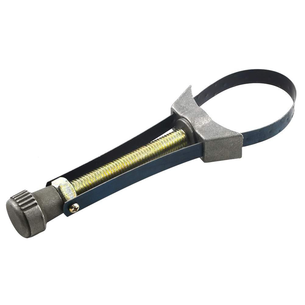 1pc Car Auto Oil Filter Removal Tool Strap Wrench Diameter Adjustable 60mm to 120mm - LeoForward Australia