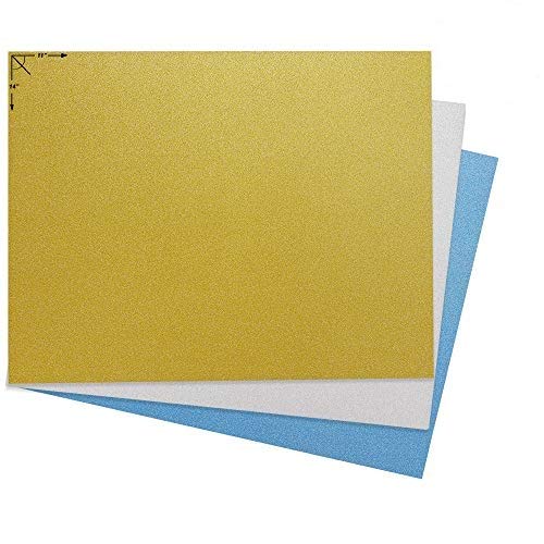  [AUSTRALIA] - Emraw Poster Board Sturdy Office Glitter Blanks Sheets Sign Scrapbooking Blank Graphic Display Board Durable for Arts and Crafts Projects Blank Board 3 per Pack (Pack of 2)