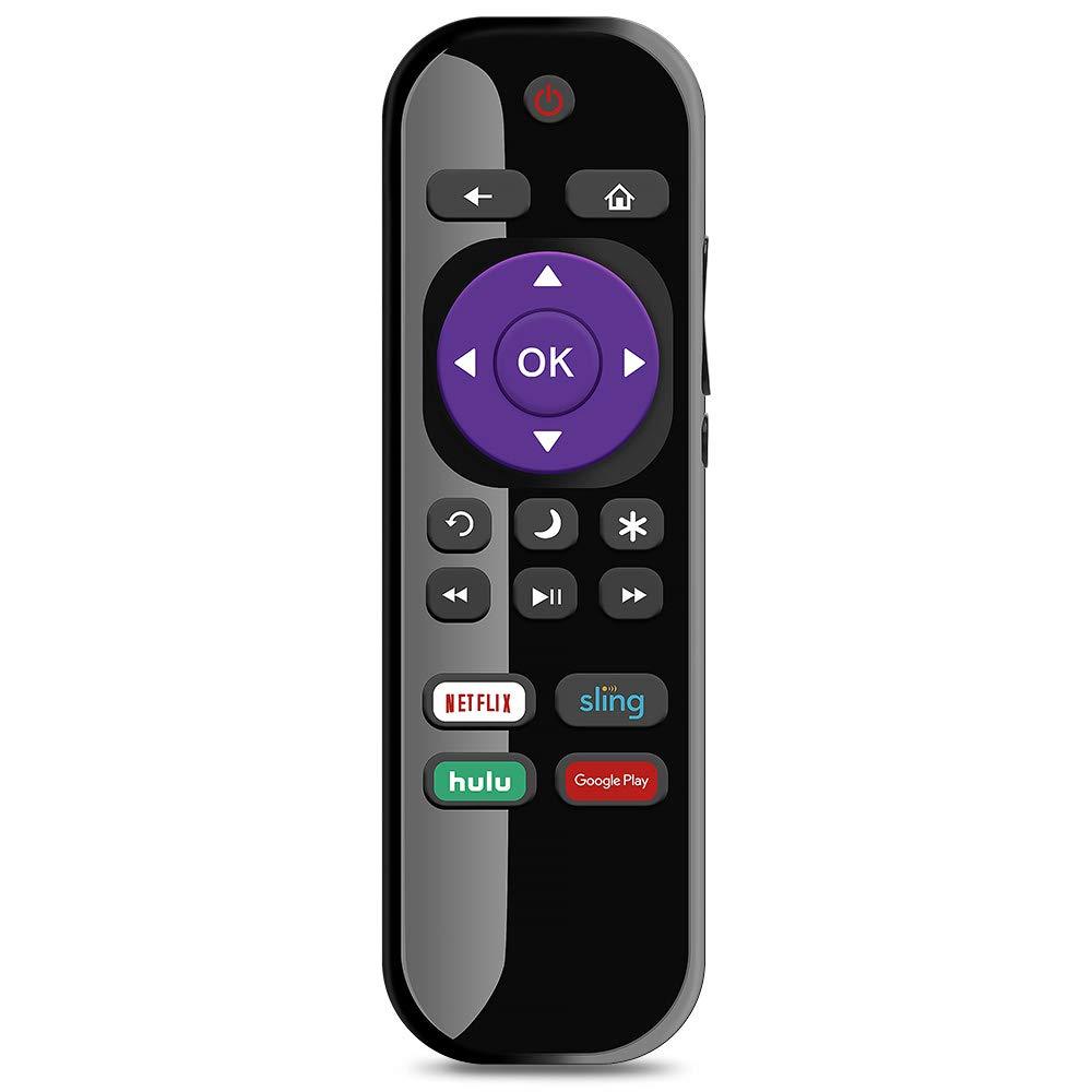 Gvirtue NS-RCRUS-17 Universal Remote Control Replacement for Insignia Roku TV Remote All Insignia Roku Smart LED TV (Model Year 2016 2017 2018 2019 2020) - LeoForward Australia