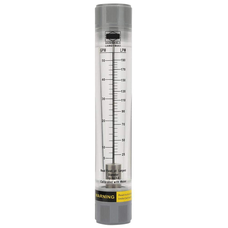 Female G1in Tube Flow Meter,LZM-25G Glass Water Flowmeter,Easy to Install,Accurate Measurement, for Measuring The Flow Rate of Liquid Medium(5-50GPM) - LeoForward Australia