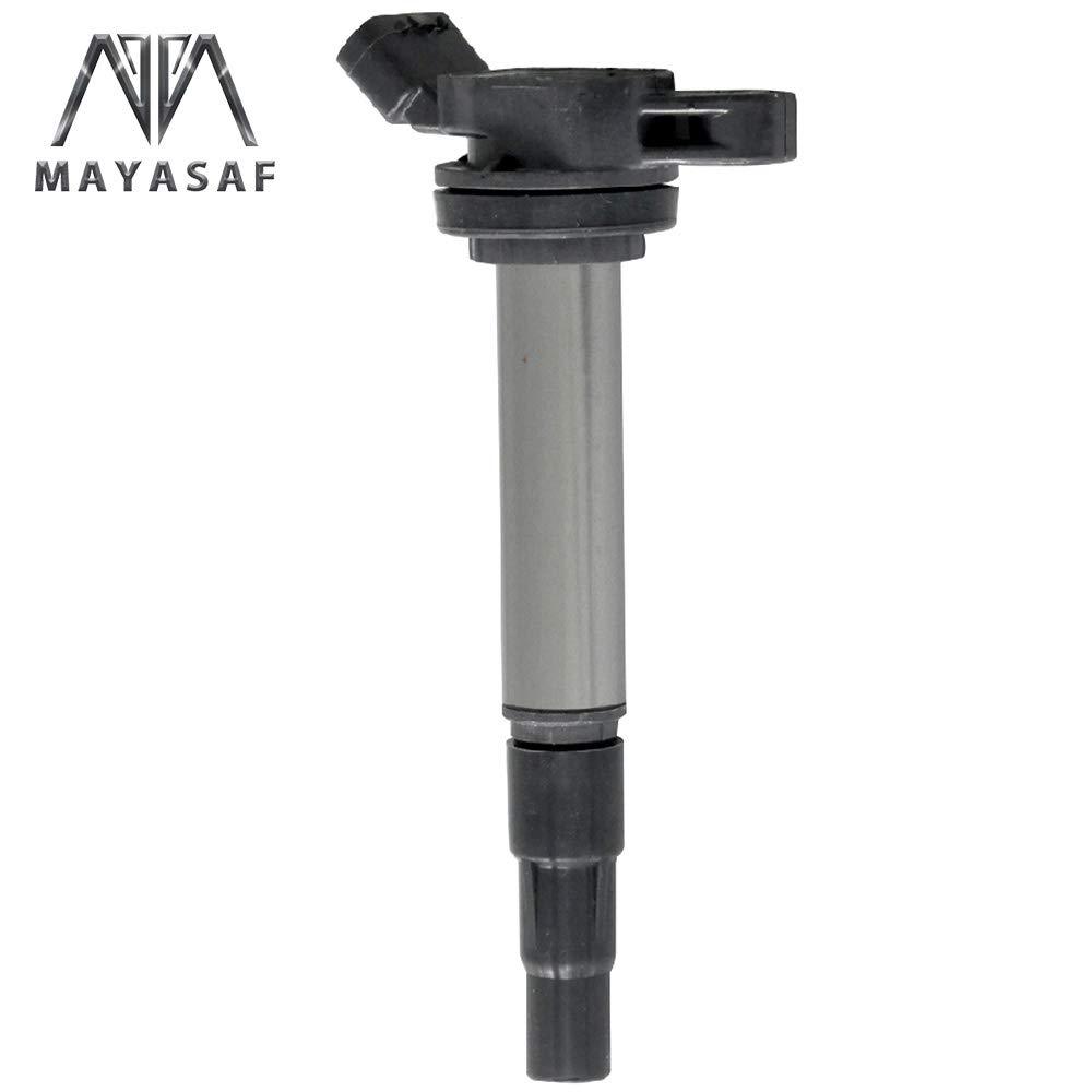MAYASAF UF596 Ignition Coil [1 Pack,1.8L L4 Only] for Toyota 2009-12 Corolla/10-11 Matrix/10-12 Prius, for Lexus 11-12 CT200h, for Scion 08-12 xD, for Pontiac 2000 Vibe Pack of 1 - LeoForward Australia