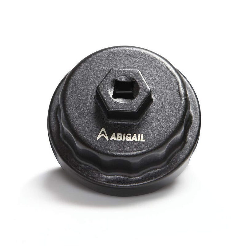  [AUSTRALIA] - Oil Filter Wrench Cap Removal Tool 64mm 14 Flute for Toyota Lexus Scion 2.0L to 5.7L Engines with Cartridge Style Oil Filter System Housings Fits Camry, RAV4, Highlander