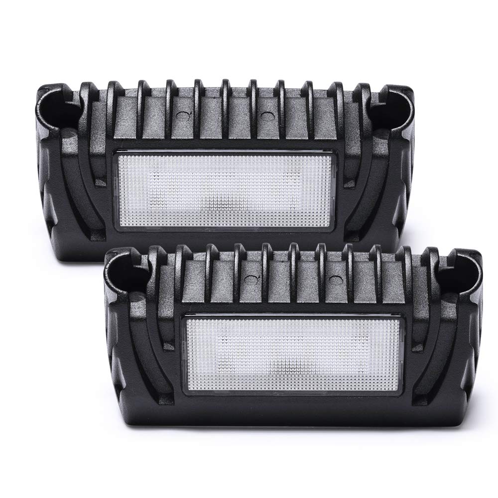  [AUSTRALIA] - MICTUNING RV Exterior LED Porch Utility Light 12V 750LM Each Replacement Lighting for RVs Trailers Campers Pack of 2