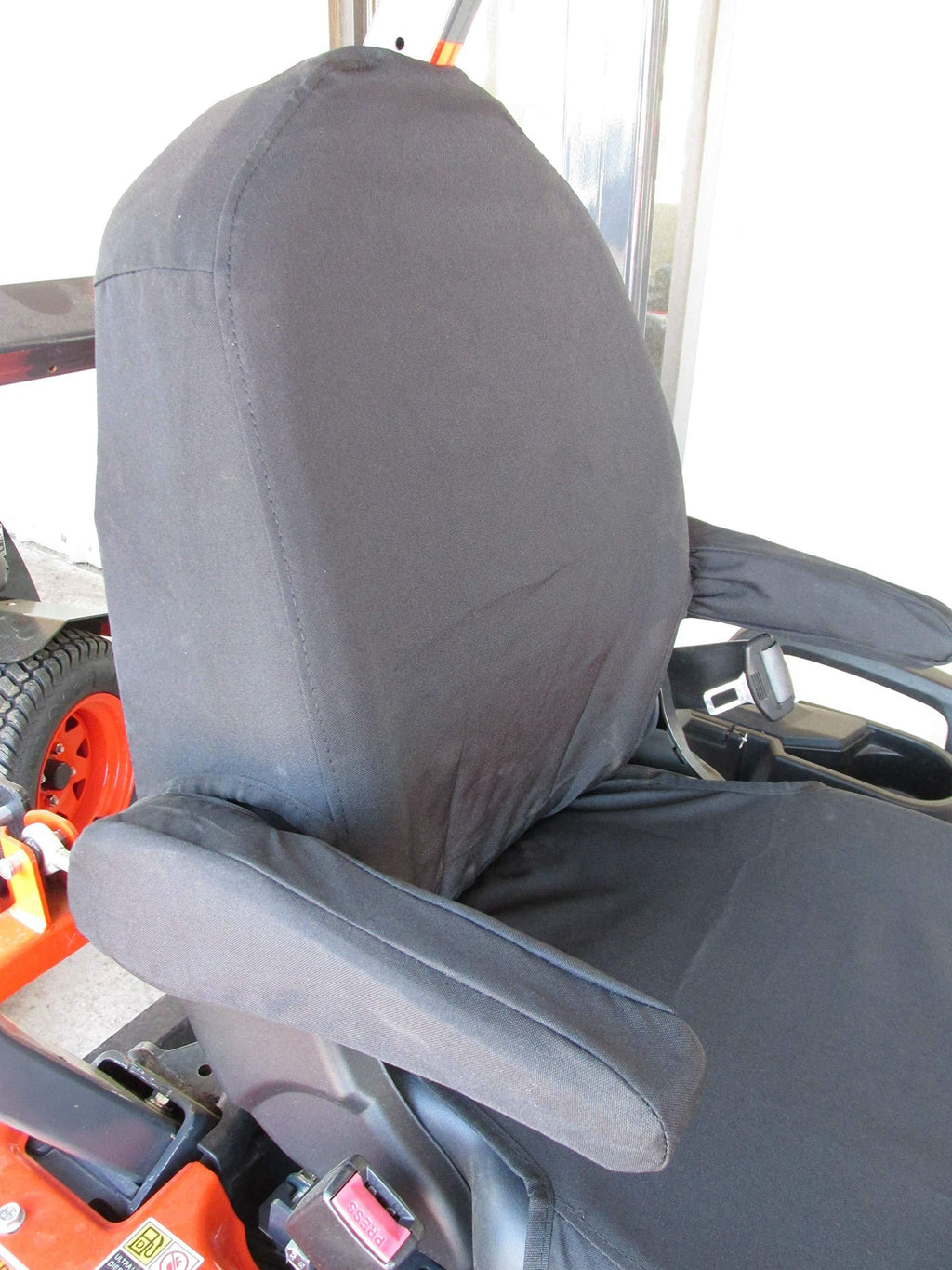  [AUSTRALIA] - Durafit Seat Covers, KU06 Charcoal Gray Kubota Seat Covers for tractor L3240, L3940, L4240, L5040, L5240, L5740 BX2380, BX1880, BX268 Series Cab Tractors, BX 2370 U35 Excavator in Charcoal Gray Endura