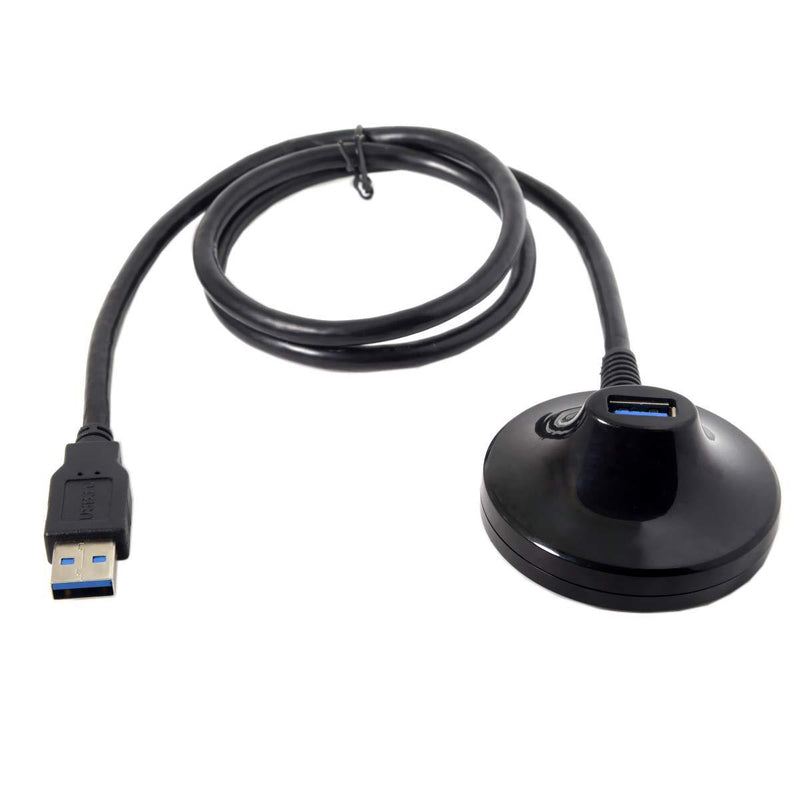  [AUSTRALIA] - Cablecc USB 3.0 Type-A Male to Female Extension Dock Station Docking Cable 0.8m