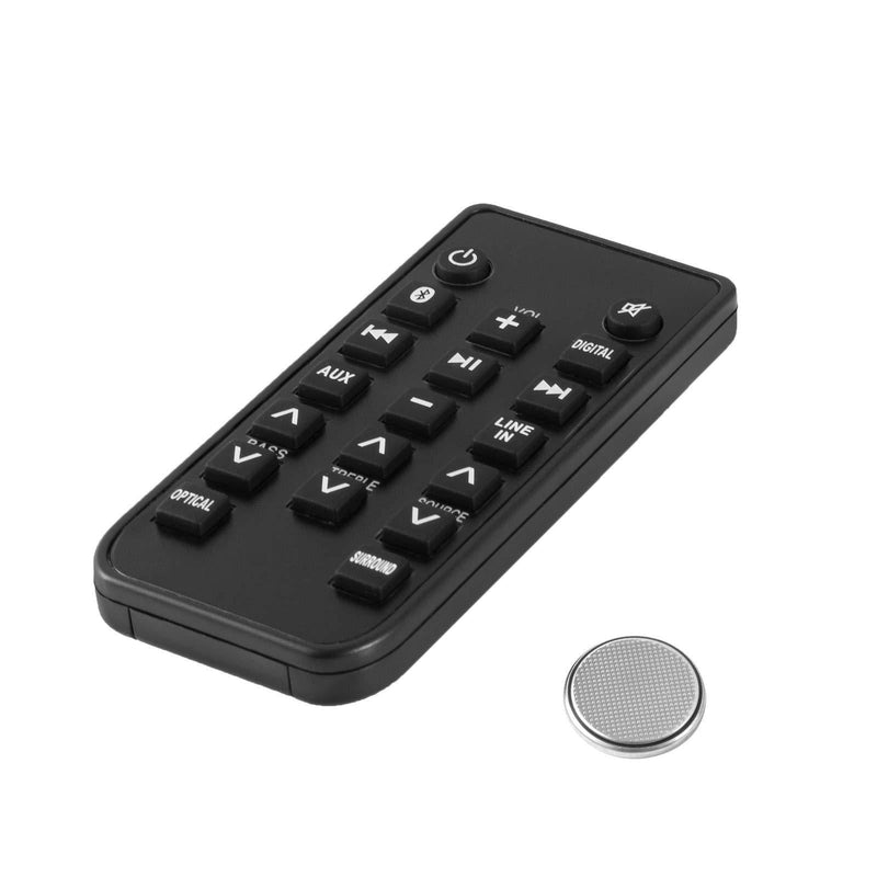 Replacement for RCA RTS7010B-E1 RTS7010BGE6 RTS739BWS Remote with CR2025 Battery, Sound Bar Remote Control for RTS7110B RTS7116S Soundbar Bluetooth Subwoofer Speaker Sound System - LeoForward Australia