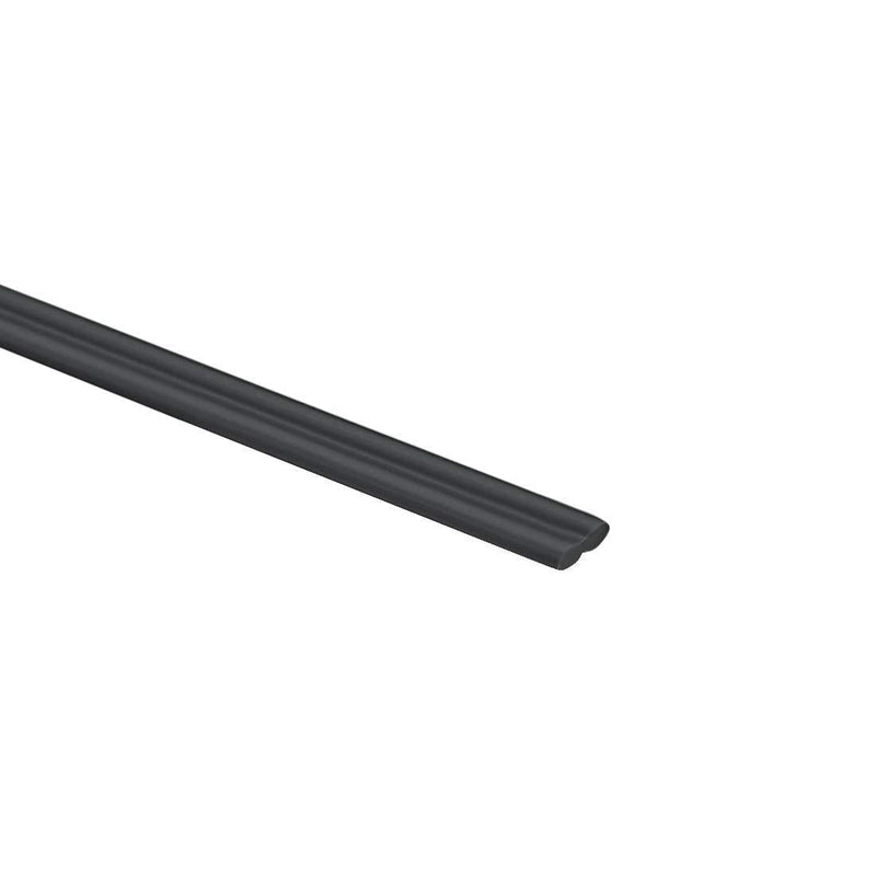  [AUSTRALIA] - uxcell 5pcs 3/16-inch Plastic Welding Rods PE Welder Rods for Hot Air Gun 3.3ft Black