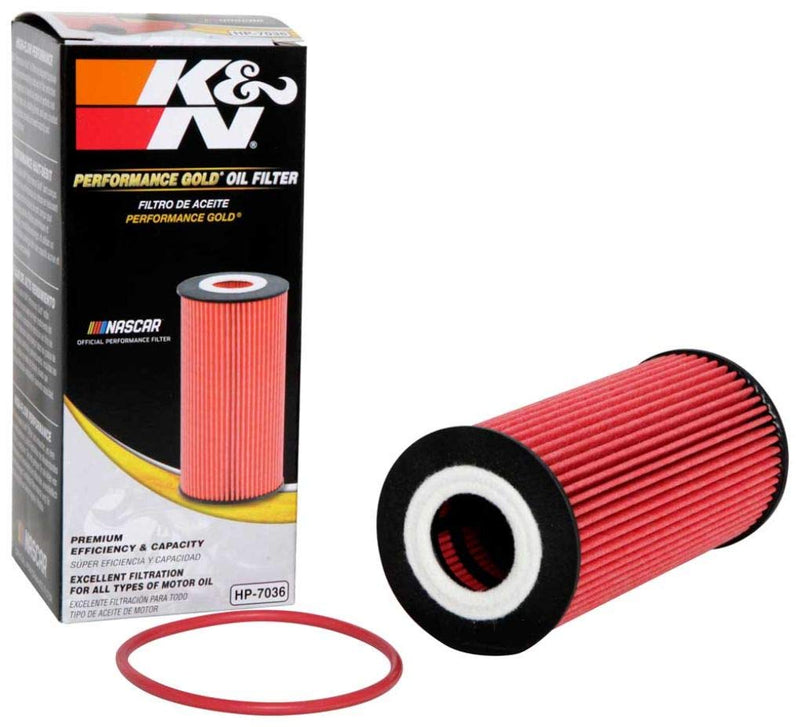 K&N Premium Oil Filter: Designed to Protect your Engine: Fits 2010-2016 PORSCHE Boxster; 2009-2016 PORSCHE Cayman, HP-7036 - LeoForward Australia