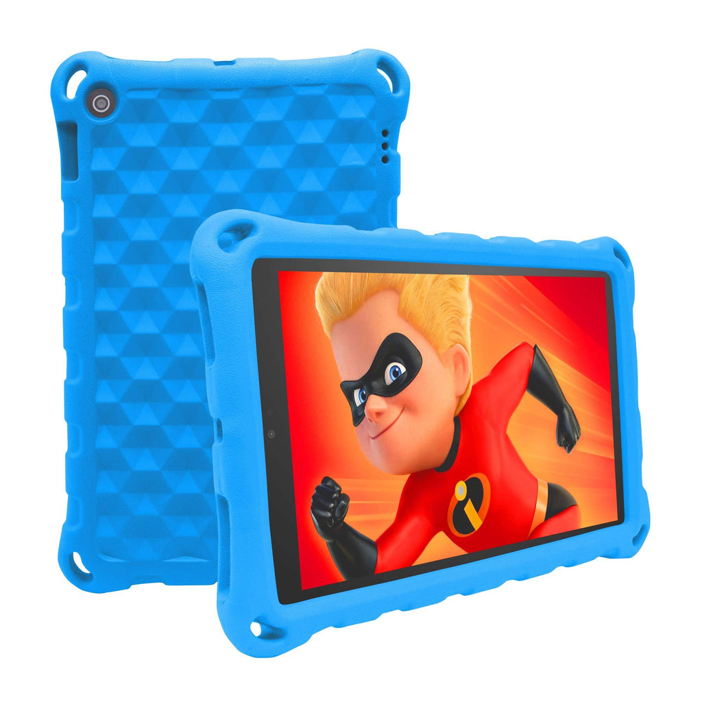  [AUSTRALIA] - 2019 New Fire 7 Tablet Case,(Compatible with 5th Generation, 2015 Release/7th Generation, 2017 Release/9th Generation, 2019 Release), Light Weight Kids Shock Proof Cover for Fire 7 Tablet(New Blue) New-Blue