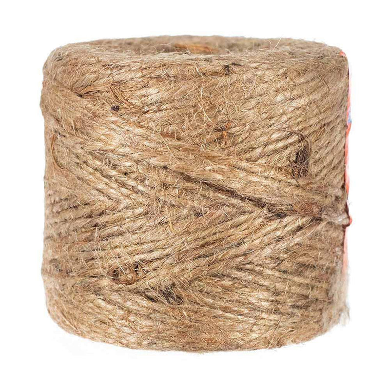  [AUSTRALIA] - 2-Ply Jute Twine – Tying and Decorative Twine – Eco-Friendly and All-Natural (1.5mm X 450 feet) 1.5mm X 450 feet
