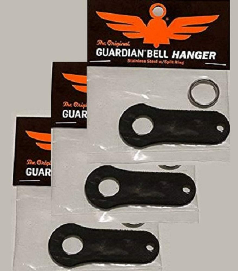  [AUSTRALIA] - Guardian Bell Black Motorcycle Luck Gremlin Ride Bell Hanger Mount (3) 3