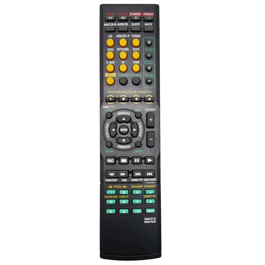 INTECHING RAV315 AV Receiver Remote Control for Yamaha HTR-6025, HTR-6030, HTR-6050, RX-V361, RX-V561, YHT-280BL, YHT-390, YHT-390BL - LeoForward Australia