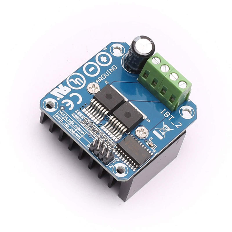  [AUSTRALIA] - DEVMO BTS7960B 43A Double DC Stepper Motor Driver Module H-Bridge PWM Smart Car Compatible with Ar-duino,Raspberry Pi 1